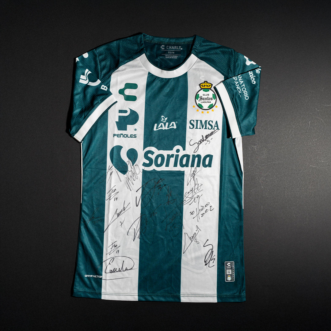 Jersey Firmado Todo el Equipo - Santos FC